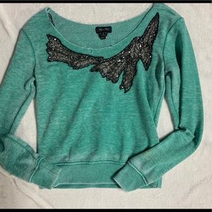 Miss Me Scoop neck sweater